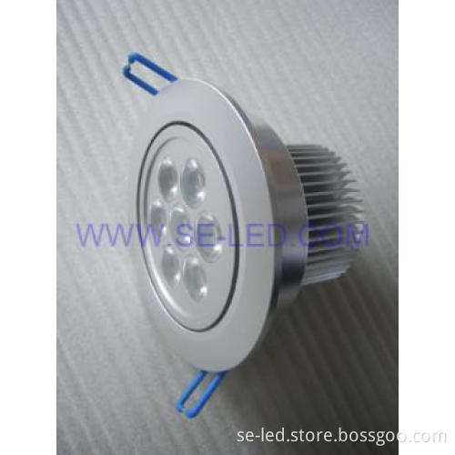 7W Energy Saving Frosted Sliver Type LED Ceiling Light